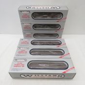 6 Williams Crown Edition Madison Style Train Cars