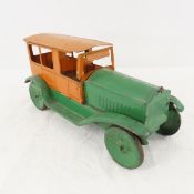 Antique Neff Moon Toy Co Tin Car