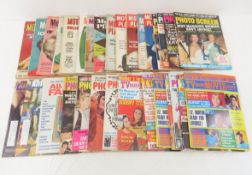30+ 1950-70's Era Movie & TV Magazines