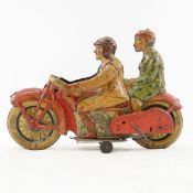 Tipp & Co Tin Wind-Up Motorcycle with 2 riders