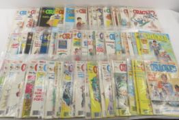 75 plus Cracked Magazines, issues range 112 - 191