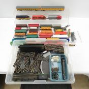HO Scale Train Cars, Engines, Bachmann,Track