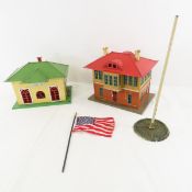 Lionel No. 136 station & 437 switch signal tower