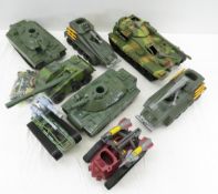 GI Joe Armored Tanks, Hasbro & Lanard 1980's