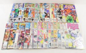 45+ Alpha Flight comics 2-8, 15, 16, 18, 20-24