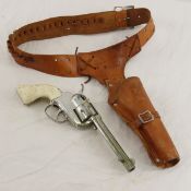 Vintage Mattel Fanner 50 Cap Gun & Holster