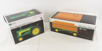 Ertl John Deere Model 630 Tractor & Barge Wagon