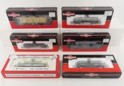 6 InterMountain HO tank cars & box car NIB
