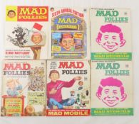 6 Vintage Mad Follies Magazines