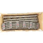 Lionel No. 760 tubular track, 16 sections in box