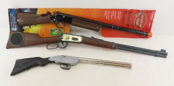 2 Toy Pop Guns & 1 Toy Cork Gun