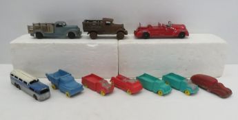 10 Vintage Metal & Plastic Vehicles