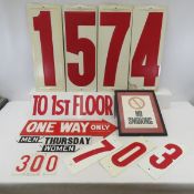 Directional and Commercial Business Signs