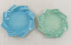 Red Wing Eisenhower & Land of 10,000 Lake Ashtrays