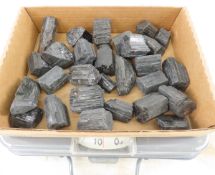 7 Pounds Black Tourmaline Crystals From