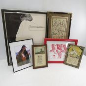6 Pieces Framed Artwork