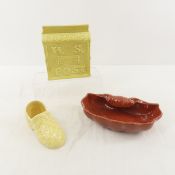 Red Wing Post Box, Shoe & Candy Dish