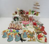 Vintage Christmas Paper & Other Decorations