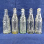 JM Grantman & 4 Reichert bottles from Red Wing, MN