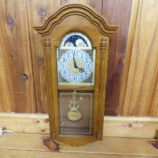 Howard Miller quartz chiming wall clock 620-156