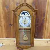 Howard Miller quartz chiming wall clock 620-156