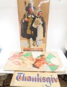 3 Vintage Thanksgiving Flour Advertisements