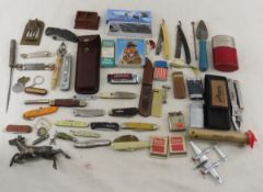 Lighters, Pocket Knives and Collectibles
