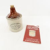 Red Wing Liquor Co 1/2 Gallon Stoneware Jug