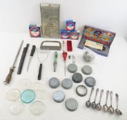 Antique Jar Lids & More Kitchen Items