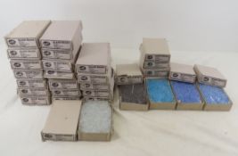 22 Small Boxes Of New Glass Beads