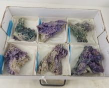6 Indonesian Quartz Grape Agates Approx 7 Pounds
