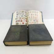 World Stamp Collection in 3 Book Set