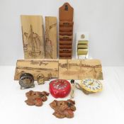 Clocks, Letter Holders, Wall Art & More