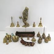 Brass Bells, Candle Holder & More