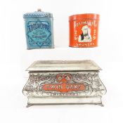 3 Antique Tobacco Tins- Postmaster, Twin Oaks