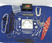 Mixed Jewelry, Necklaces, Earrings, Rhinestones