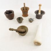 4 Mortar & Pestles and Extras