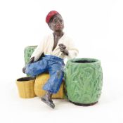 Late 1800s Black Americana Bronze Cigarette holder