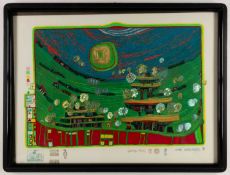 Friedensreich Hundertwasser (1928 Wien - an Bord der Queen Elizabeth II 2000)