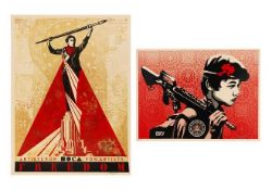 Shepard Fairey (1970 Charleston – lebt in Los Angeles) / Shepard Fairey & Al Rockoff