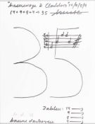 Hanne Darboven (1941 München - Hamburg 2009)