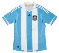 Von Ángel Di María signiertes Argentinien Trikot – Argentina jersey signed by Ángel Di María