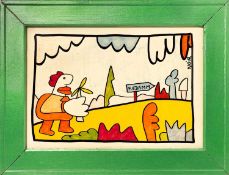 Thierry Noir (1958 Lyon – lebt in Berlin)