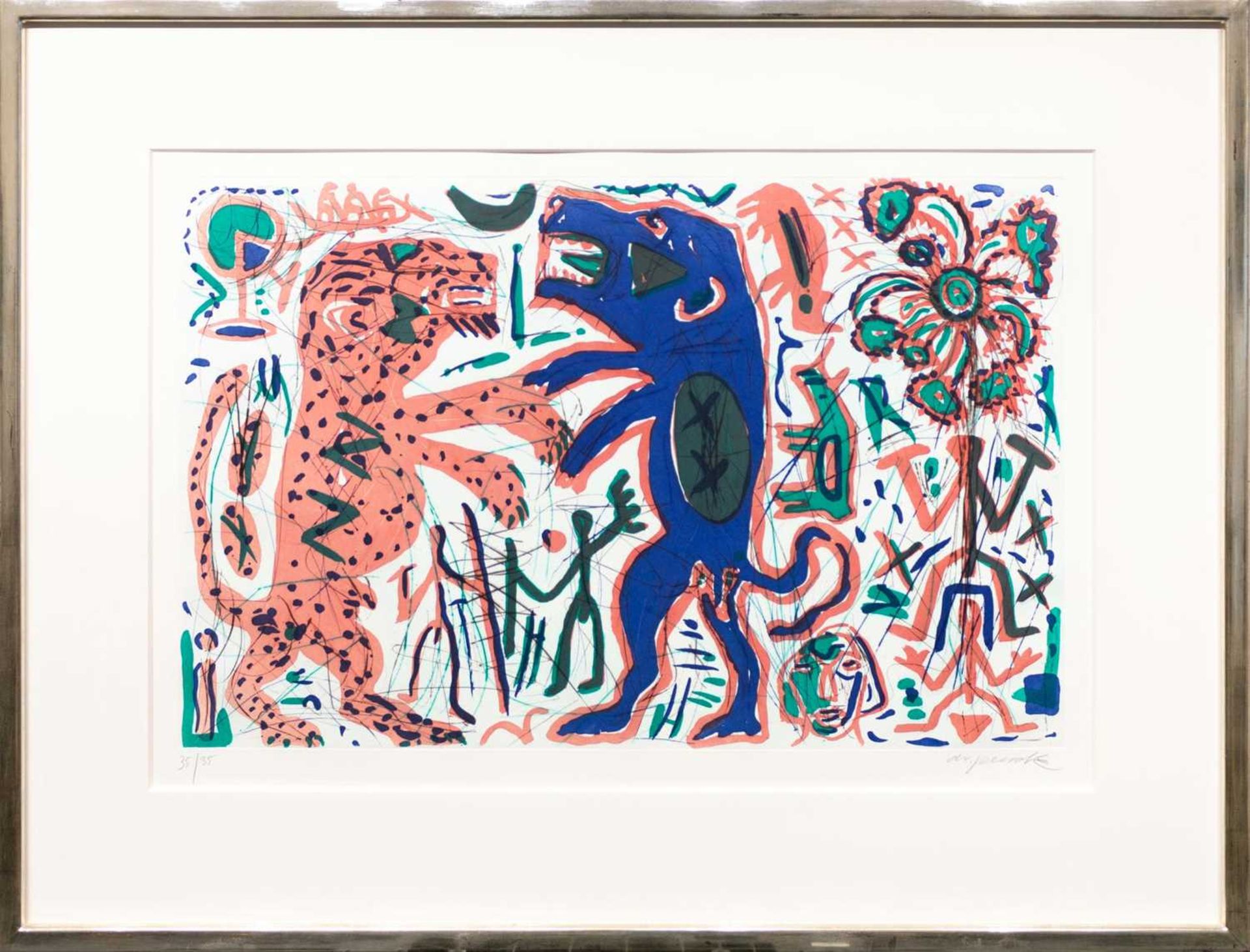 A. R. Penck (1939 Dresden - Zürich 2017) - Bild 2 aus 2