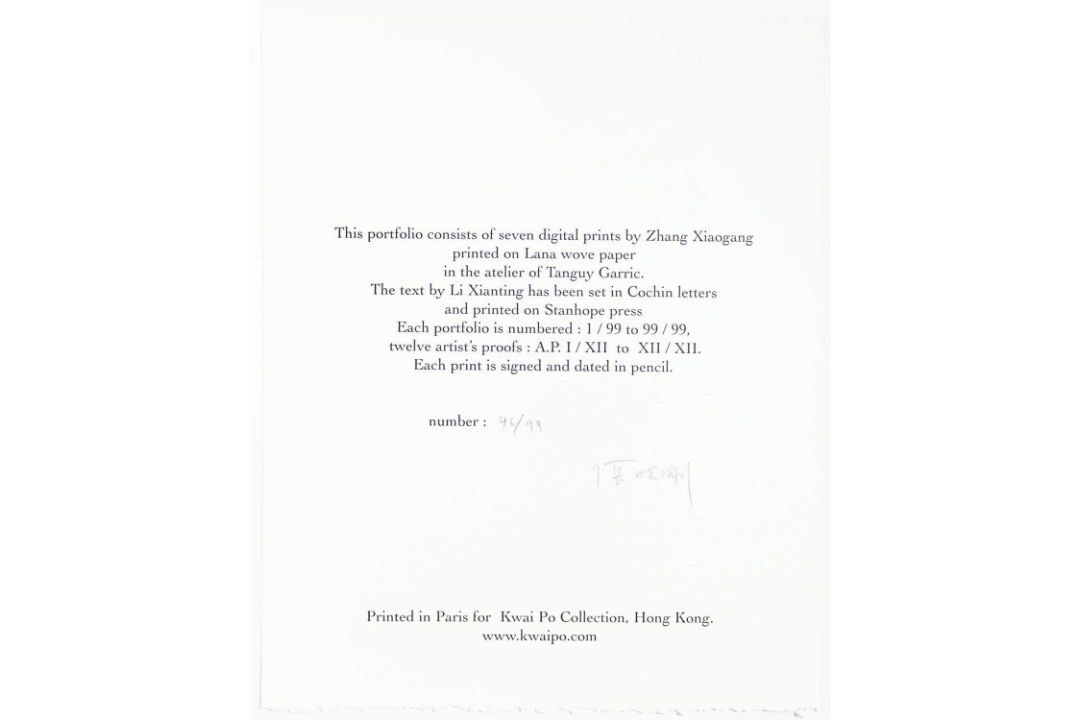 Zhang Xiaogang (1958 Kunming – lebt in Peking) - Bild 9 aus 10