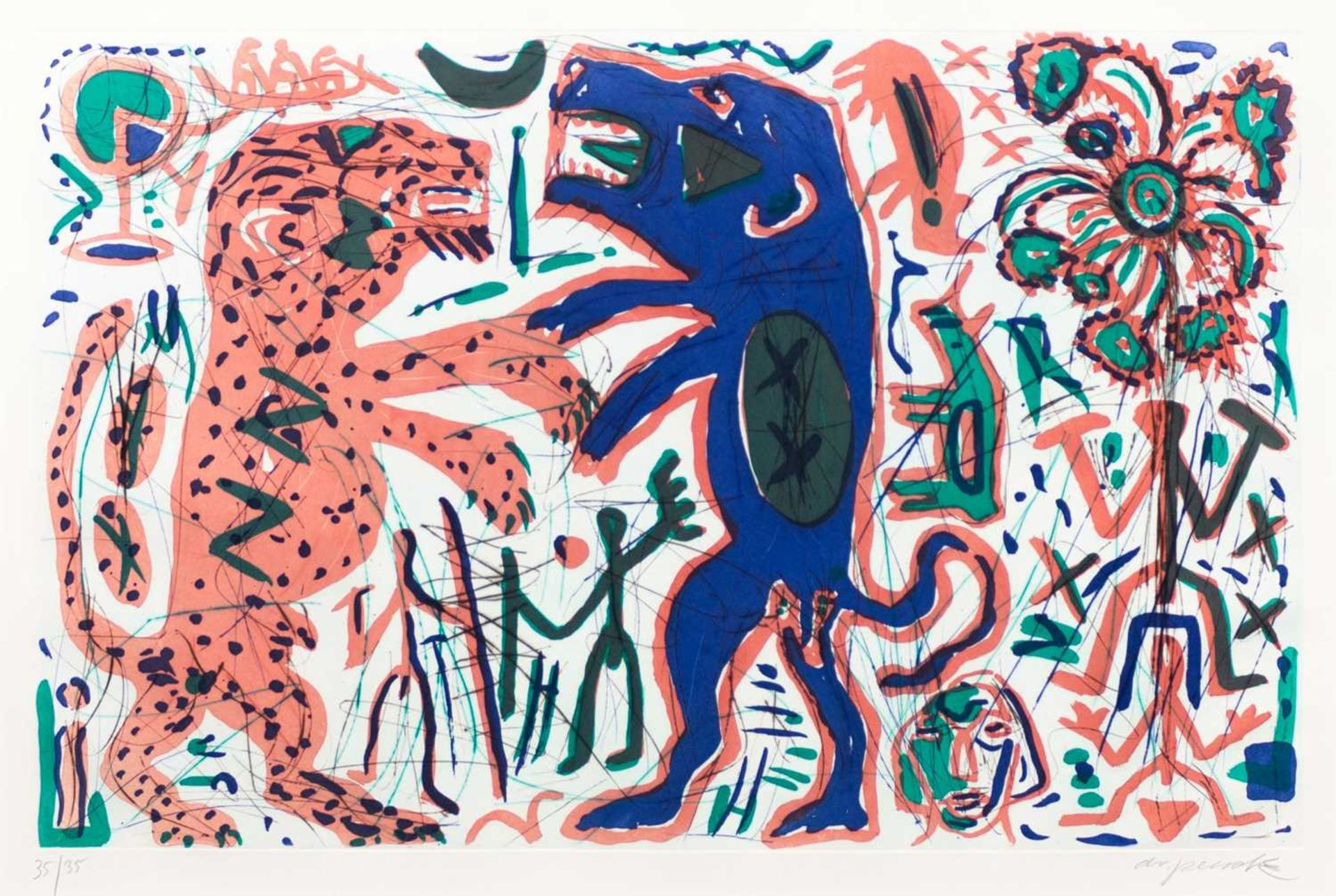 A. R. Penck (1939 Dresden - Zürich 2017)