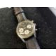 HEUER; a rare vintage gentleman's stainless steel Carrera chronograph wristwatch, the black dial set - Image 10 of 12