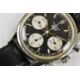HEUER; a rare vintage gentleman's stainless steel Carrera chronograph wristwatch, the black dial set - Image 3 of 12