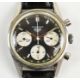 HEUER; a rare vintage gentleman's stainless steel Carrera chronograph wristwatch, the black dial set - Image 12 of 12