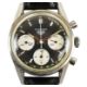 HEUER; a rare vintage gentleman's stainless steel Carrera chronograph wristwatch, the black dial set - Image 1 of 12